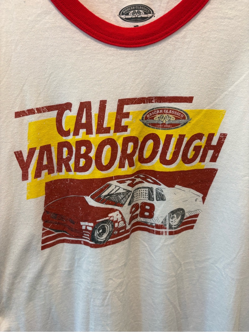 Fanatics T Shirt Cale Yarborough Graphic Tee NASCAR